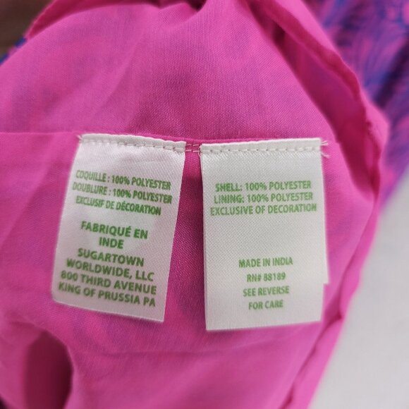 NWT LILLY PULITZER Bernadetta Maxi Dress Passion Fruit Pink Wild Nights - Picture 11 of 12